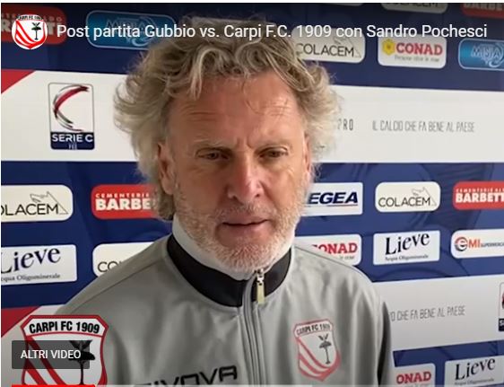 Carpi FC 1909: netta vittoria a Gubbio (4-0)