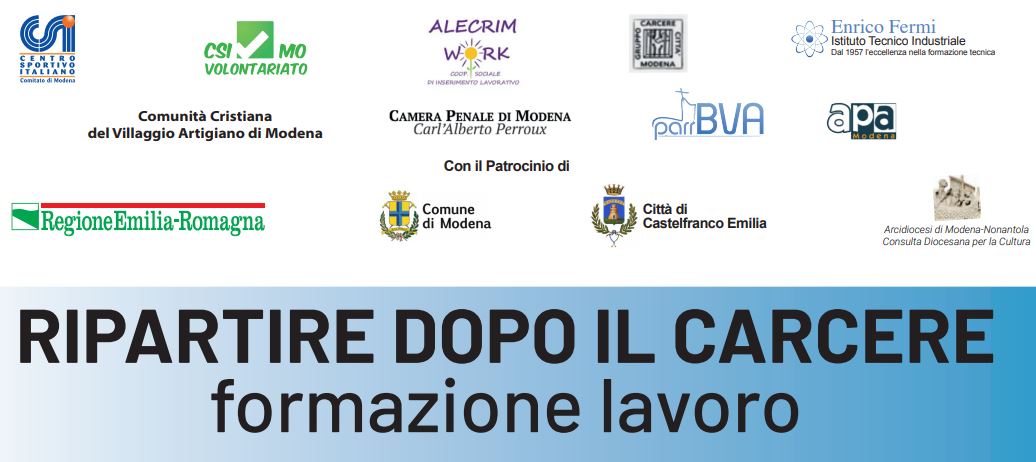 Convegno – Ripartire dopo il carcere: formazione e lavoro
