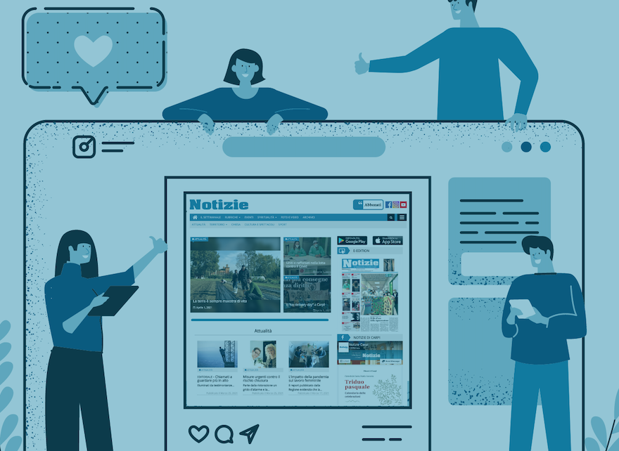 Dai “seminatori digitali” alla sfida dell’informazione on-line