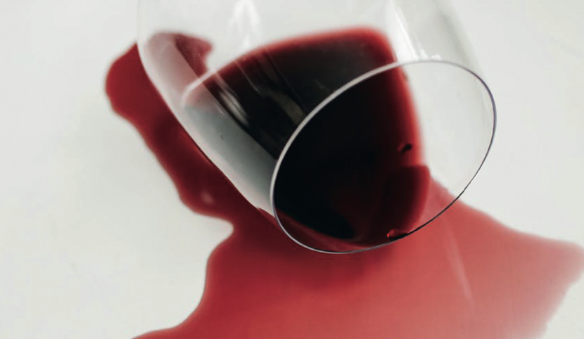 Quell’apparente “fuga” nel bicchiere di vino