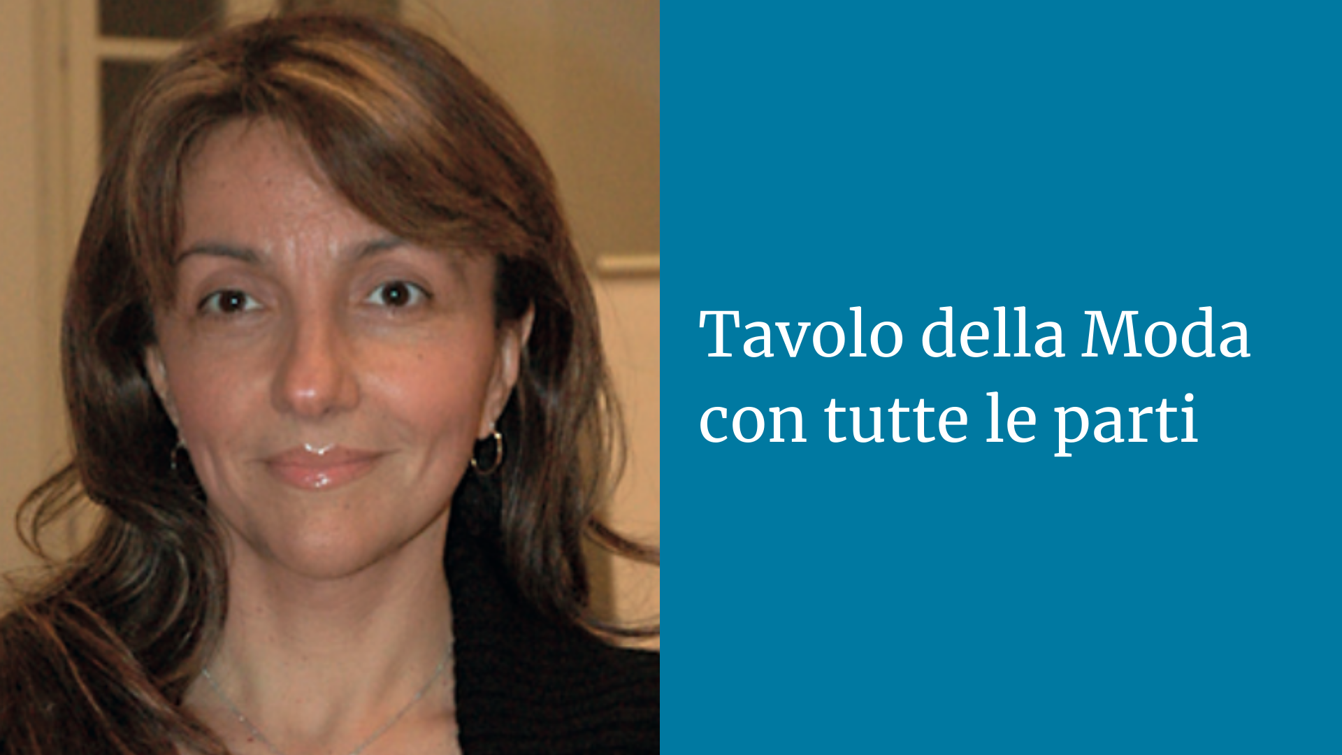Tavolo della Moda con tutte le parti