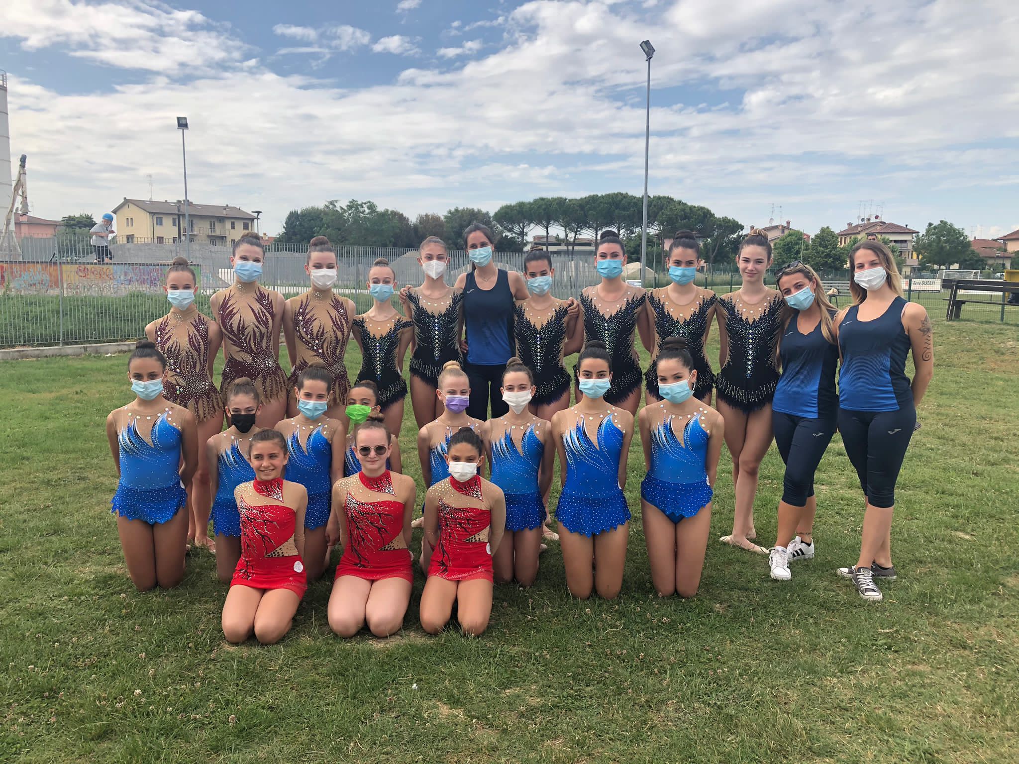 Ginnastica ritmica, grandi risultati per il Club Giardino