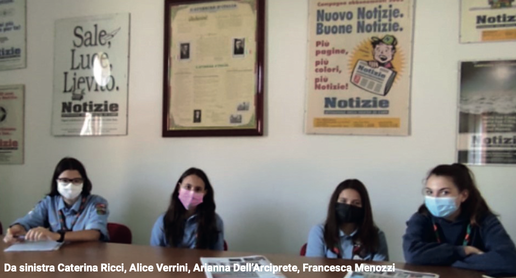 Giovani giornaliste. Le attività scout in tempo di pandemia
