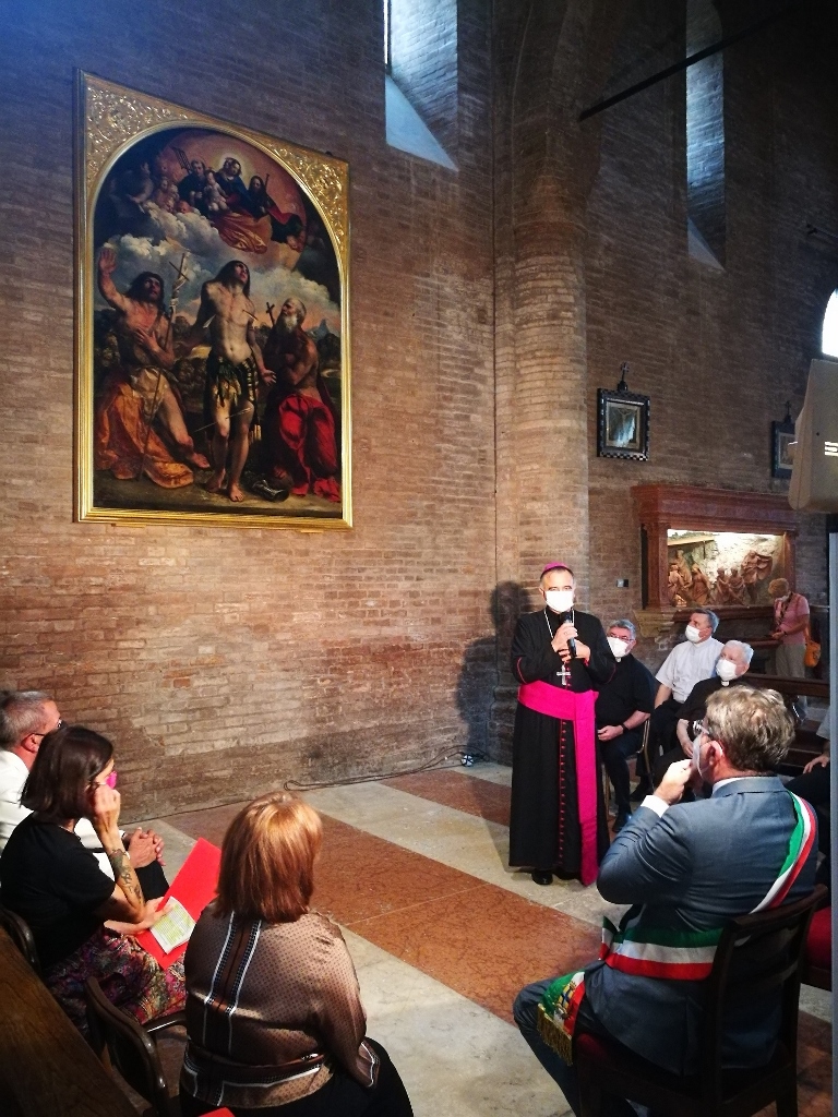 Modena – La pala di San Sebastiano di Dosso Dossi torna in Duomo