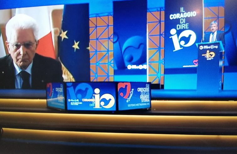 Meeting Rimini 2021 – Mattarella: “vaccino unico strumento efficace per tutelare i deboli”