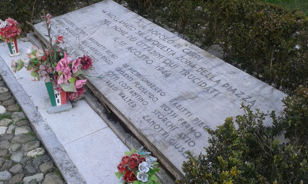 Il 16 agosto Carpi commemora i 16 martiri