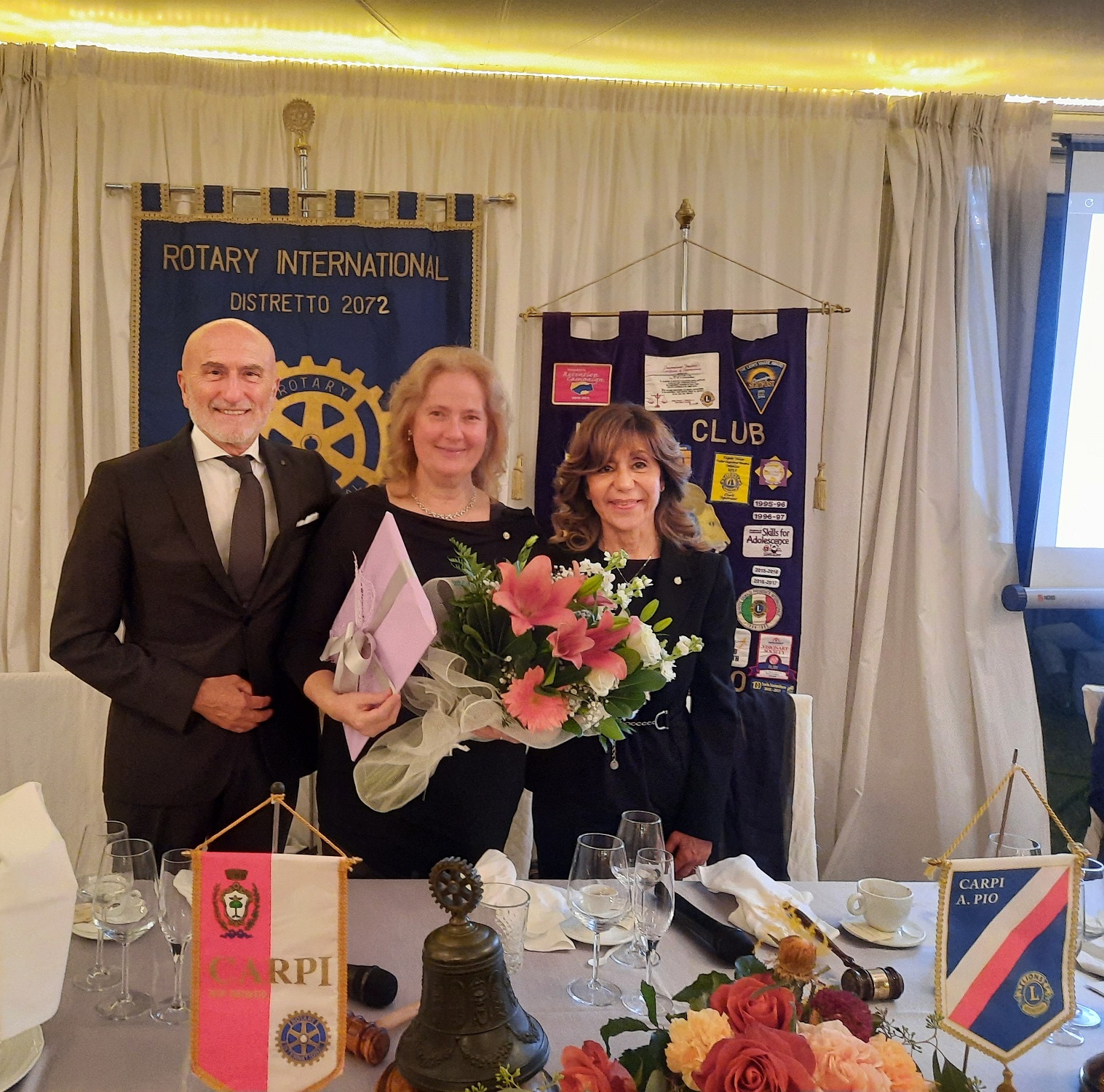 La dottoressa Vanda Menon relatrice per i Club Rotary e Lions Alberto Pio