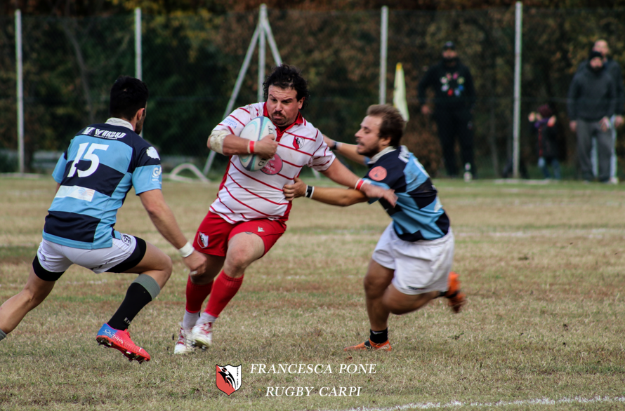 Rugby Carpi sconfitto dai Lupi Reggiani