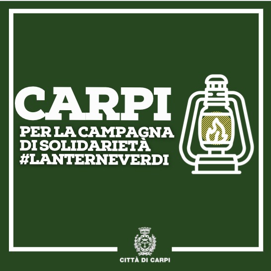 Carpi aderisce alla campagna #lanterneverdi