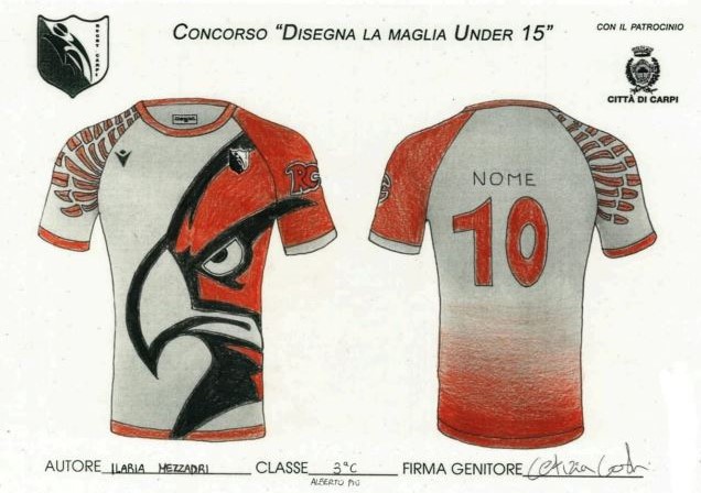 Rugby Carpi, ecco la nuova maglia dell’Under 15