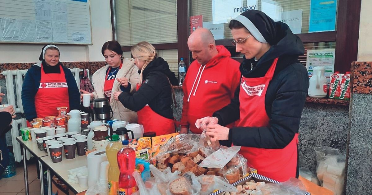 Ucraina: l’impegno della Caritas diocesana