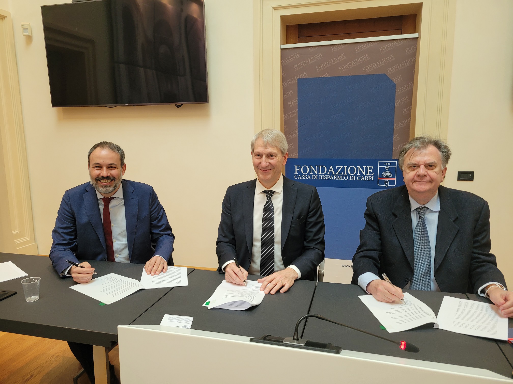 Università a Carpi: approvata la convenzione tra Fondazione Cassa di Risparmio di Carpi, Unimore e Comune