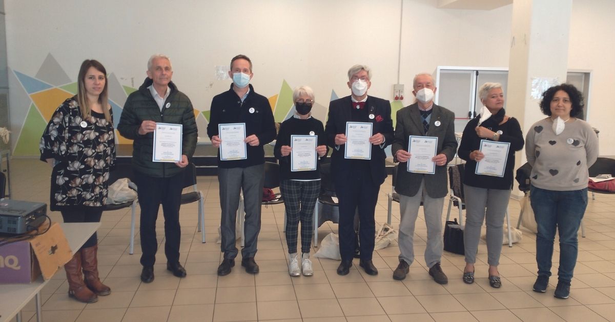 Il service del Lions Club a favore del progetto promosso dalla Federazione Alzheimer Italia