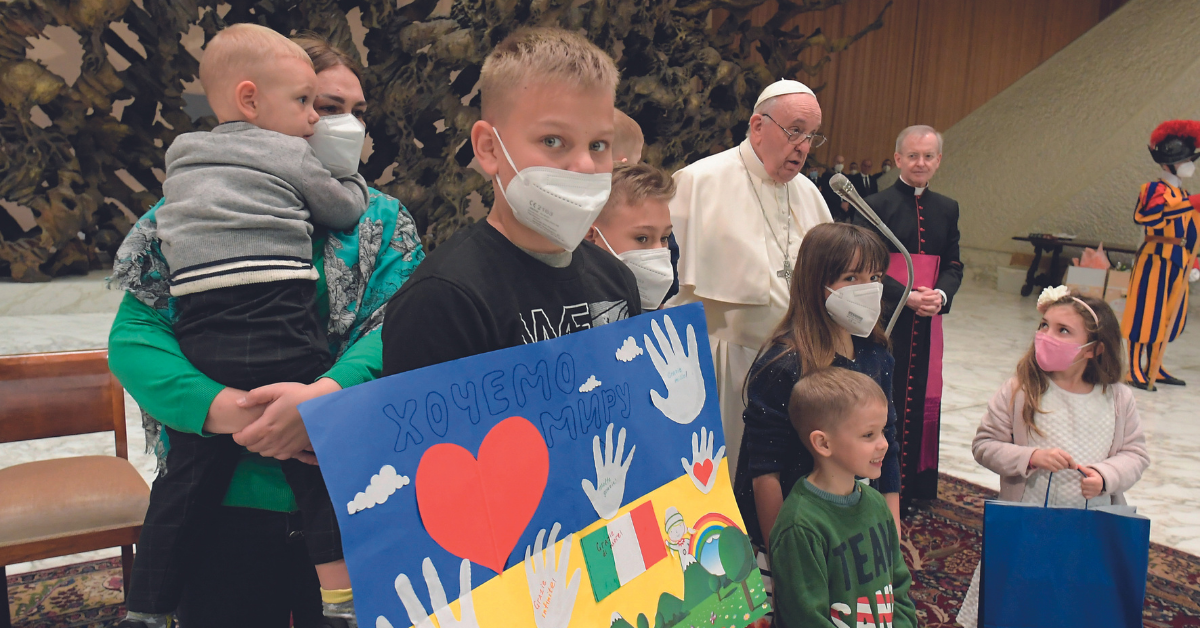 #Seguimi. Adolescenti con il Papa in Vaticano