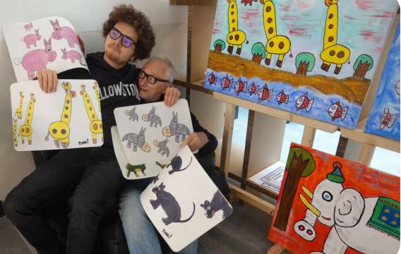 Autismo: incontro con Gianluca Nicoletti con il figlio Tommy