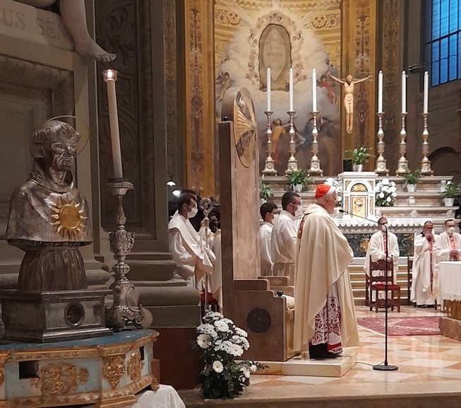 Patrono Carpi. Bassetti: “San Bernardino torna tra noi e porta la pace”