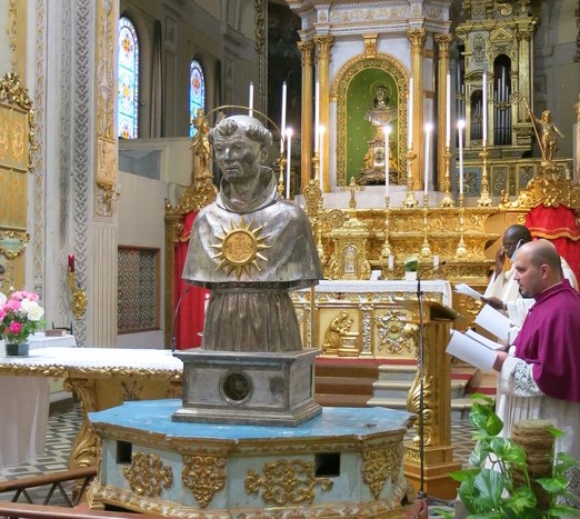 Patrono di Carpi, celebrata la vigilia della solennità di San Bernardino da Siena