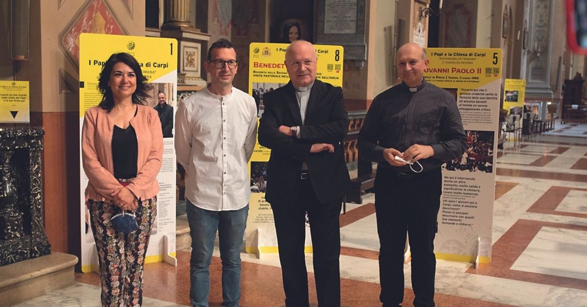 La mostra dedicata alle visite dei Papi: responsabilità e tenerezza