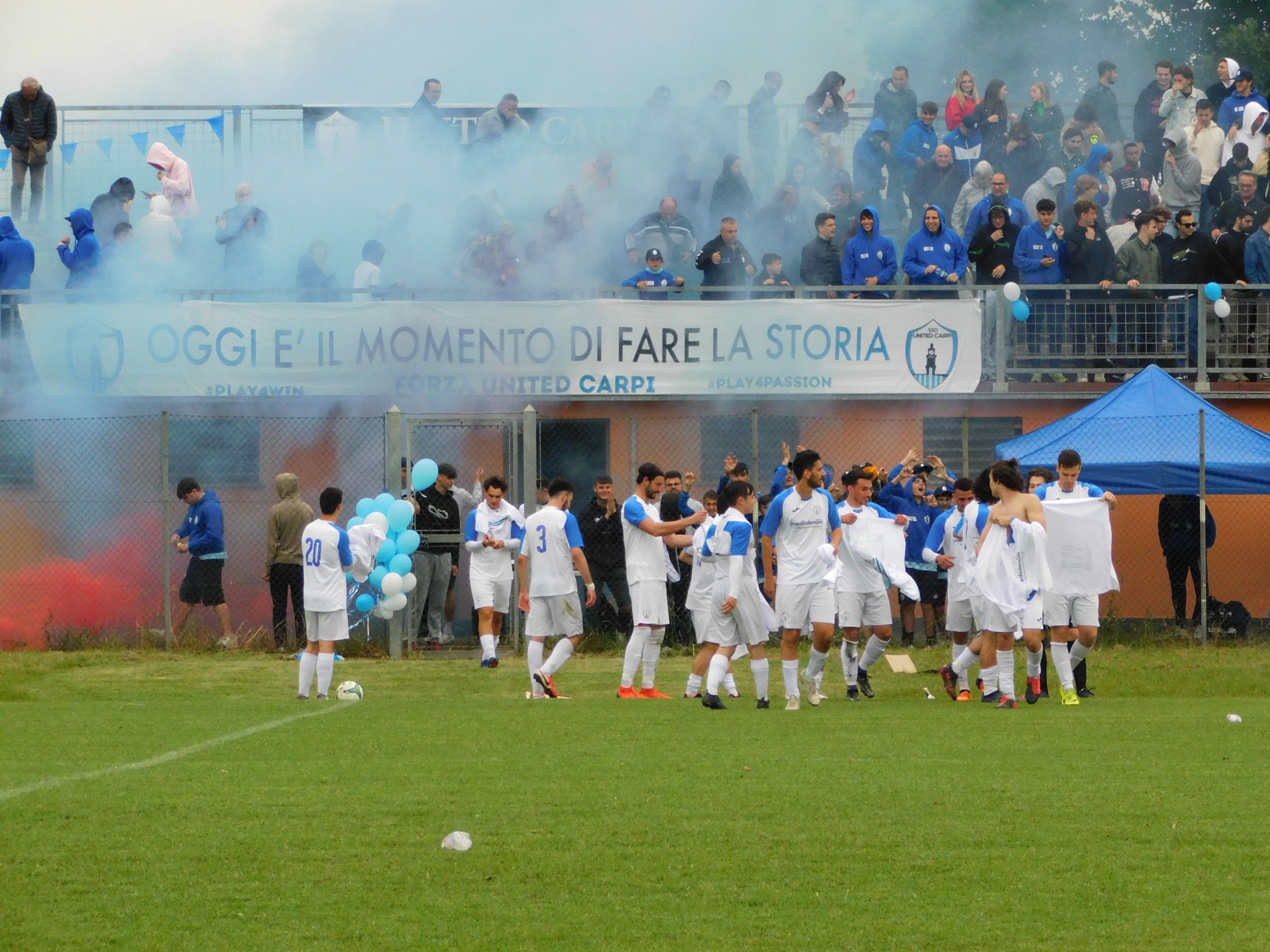 Calcio, storica vittoria United Carpi in finale playoff
