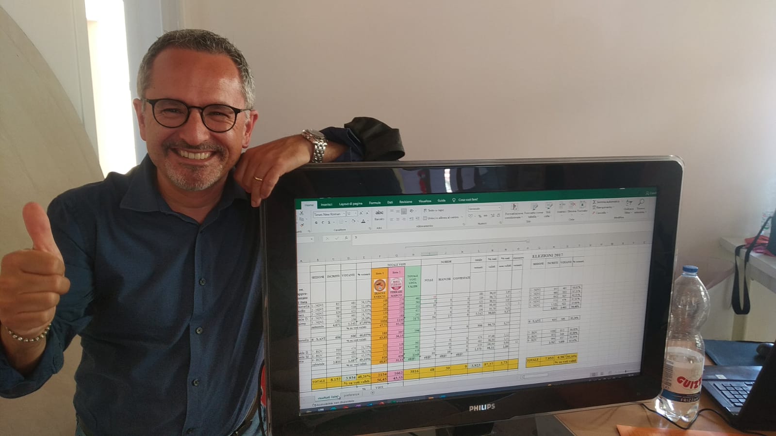 Enrico Diacci riconfermato sindaco di Novi con il 55, 61% di preferenze