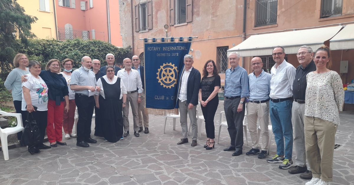 Risposta all’emergenza Ucraina: donazione del Rotary alla Casa di Mamma Nina