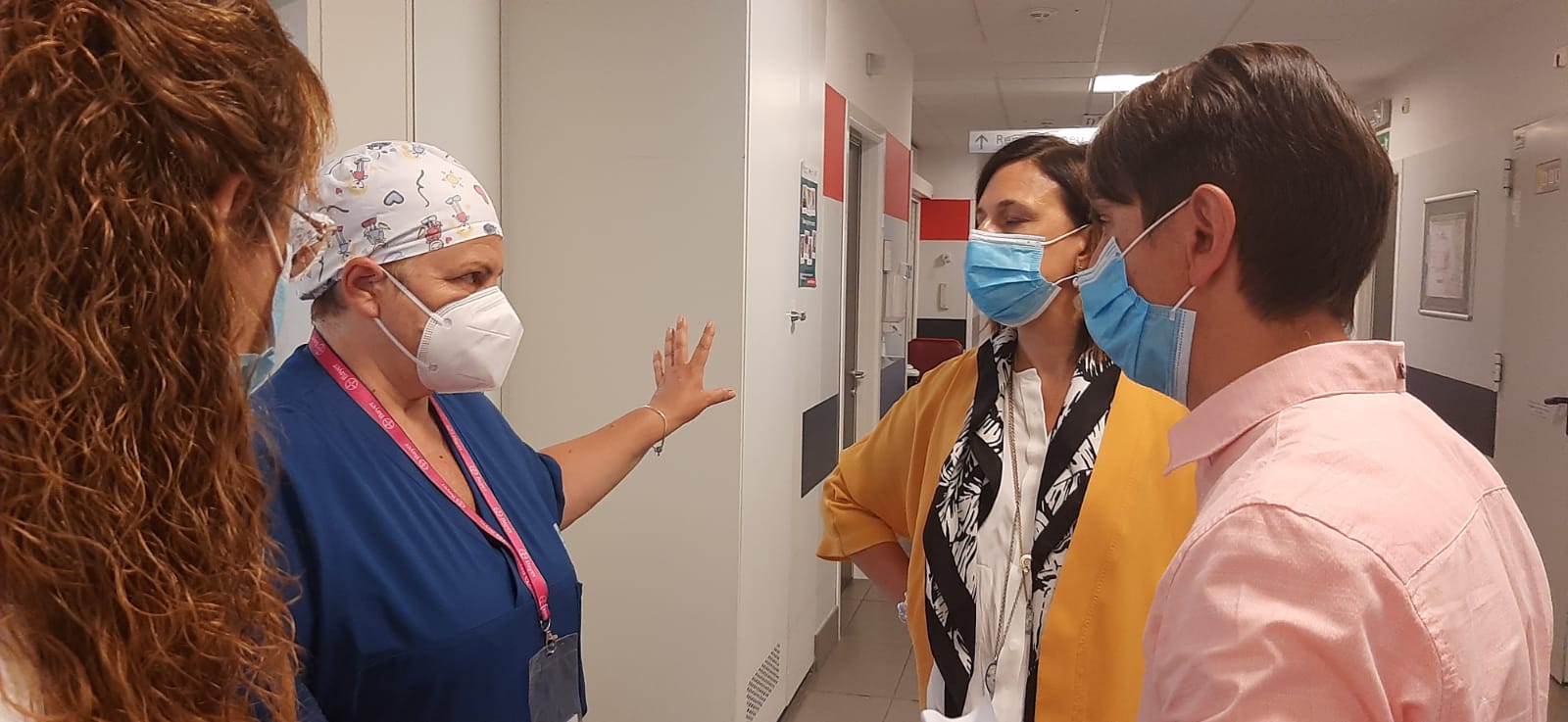 Sanità. Nuova direttrice generale Petrini in visita al Distretto di Carpi