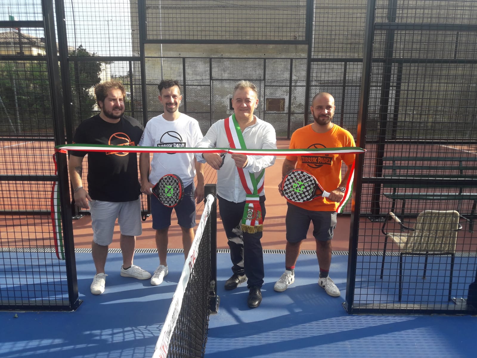Inaugurato un nuovo impianto di padel a Cortile