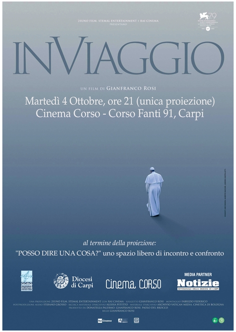 “In viaggio” di Rosi al Cinema Corso