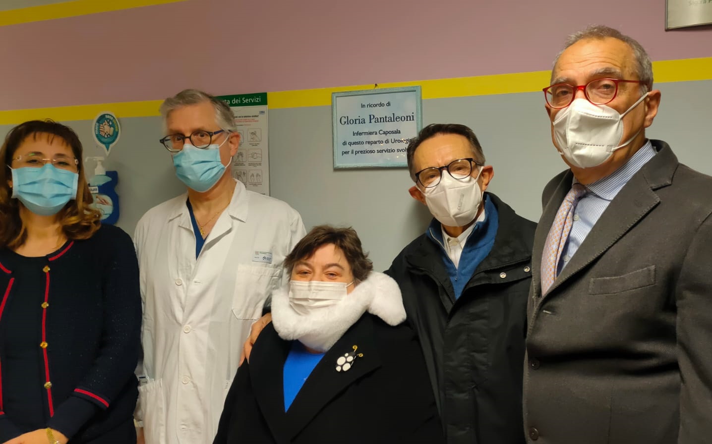 Urologia, una targa in memoria di Gloria Pantaleoni