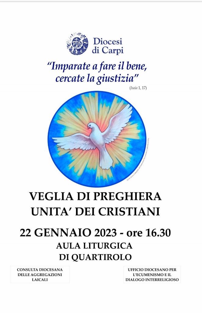 Veglia diocesana di preghiera per l’unità