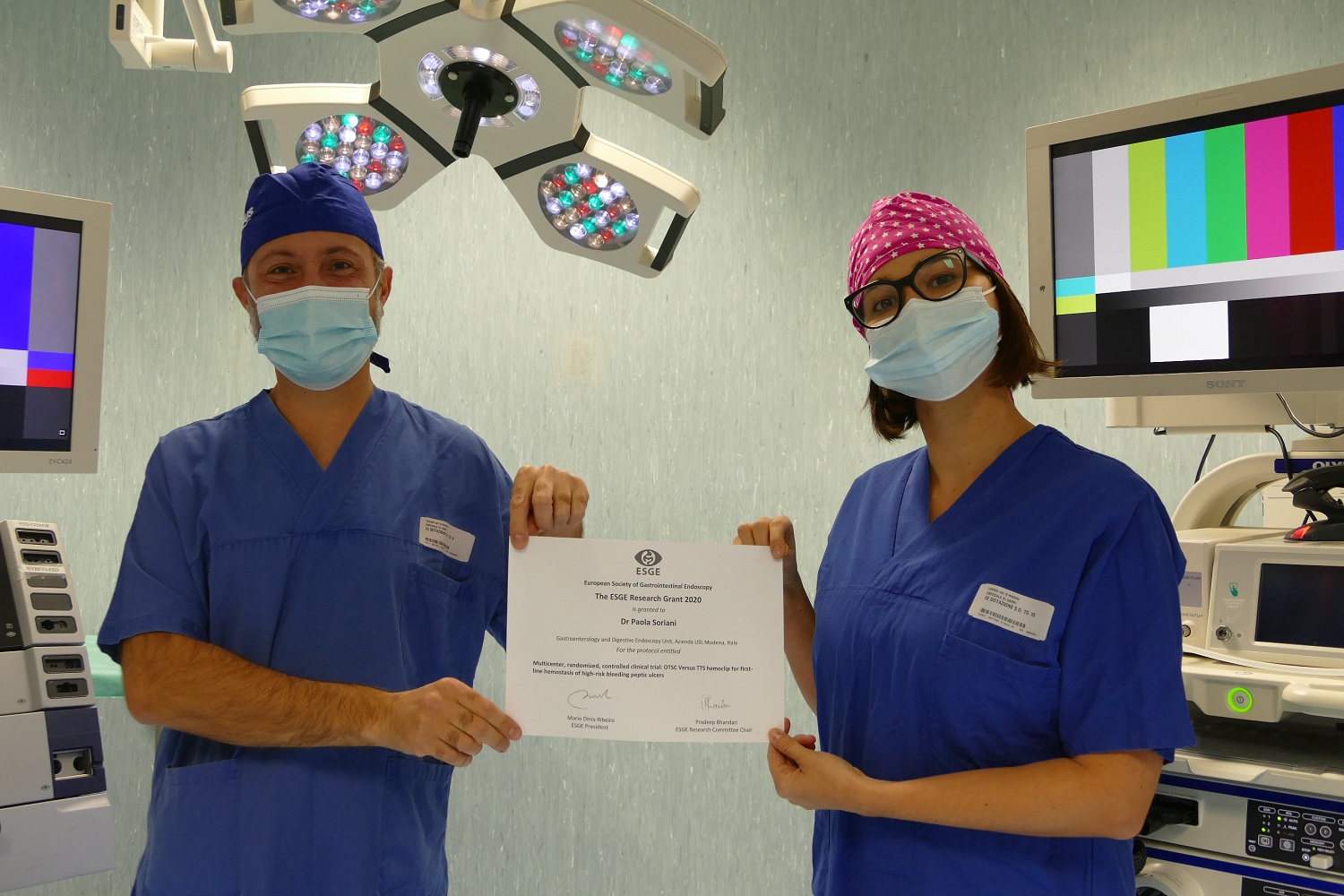 Endoscopia Ausl ai vertici della ricerca europea