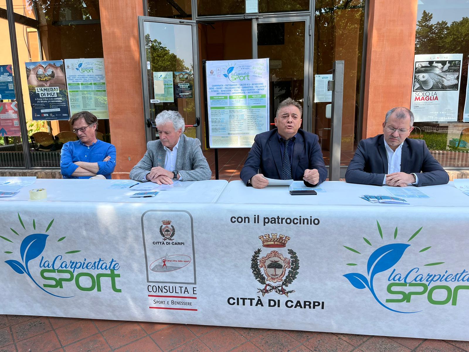 La “Carpiestate Sport” scende in campo al parco Rimembranze