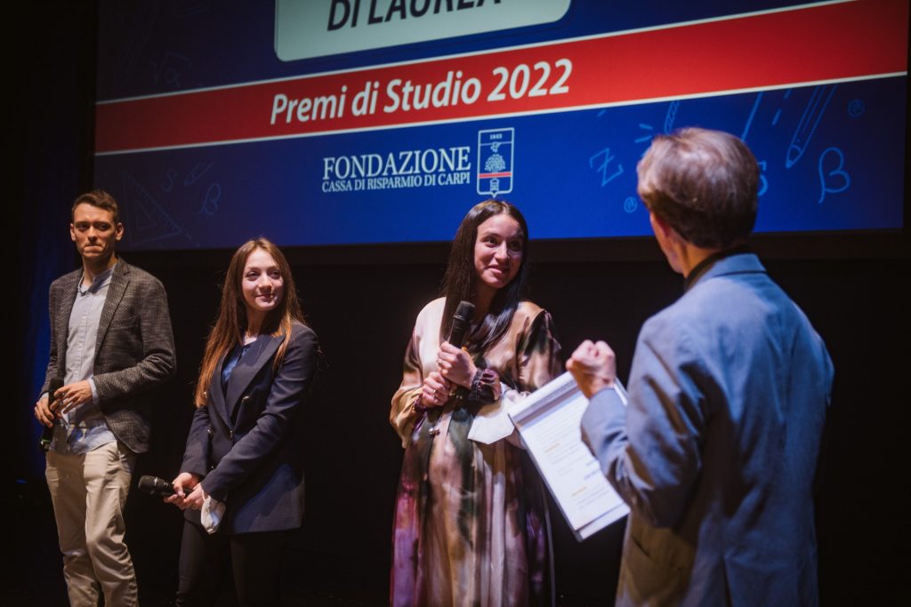 La Fondazione CR Carpi premia oltre 200 giovani talenti del territorio