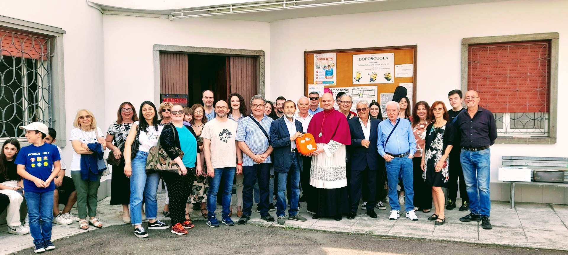 Corpus Domini, la parrocchia riceve in dono un defibrillatore