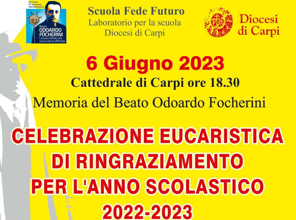 Messa di fine anno scolastico nella memoria del Beato Focherini