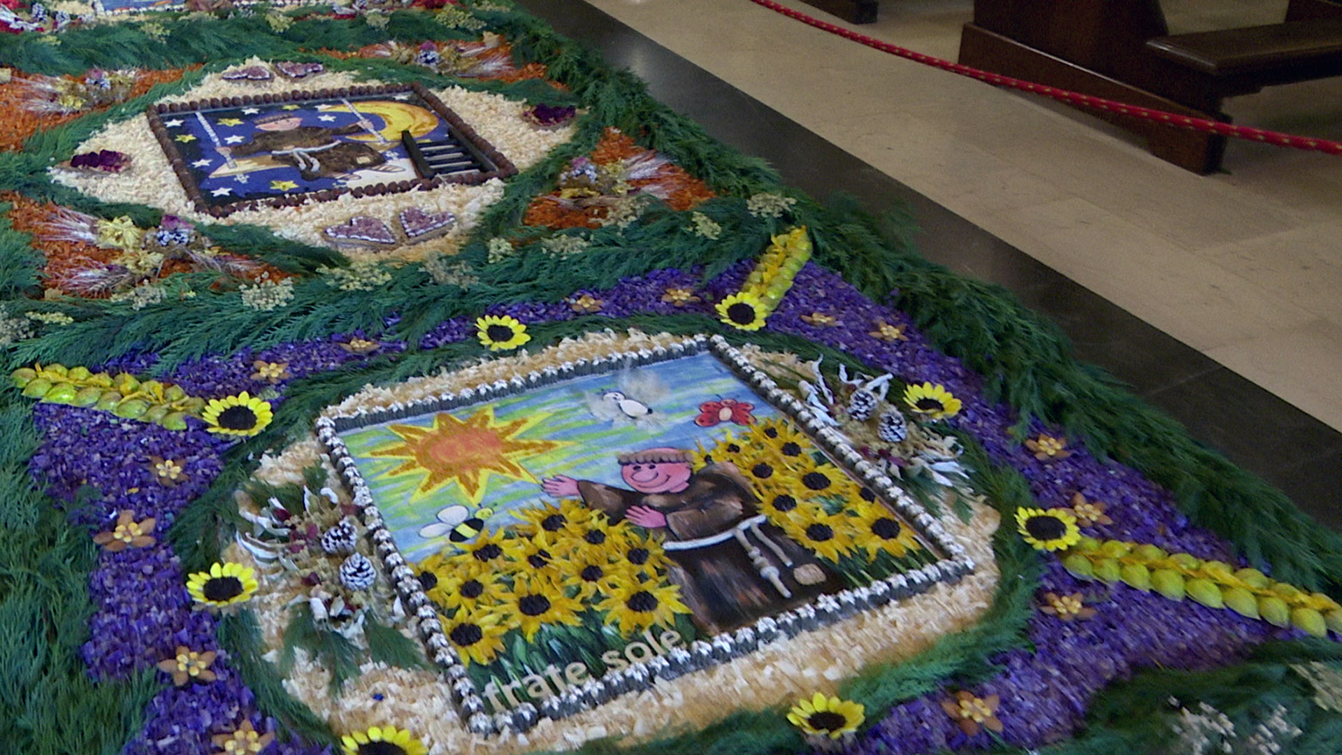 Panzano, tradizionale infiorata alla Sagra di San Luigi