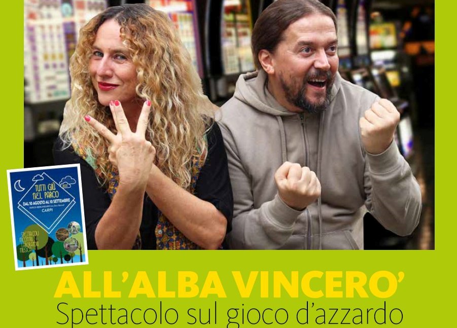 “All’alba vincerò”: a teatro per conoscere il gioco d’azzardo patologico