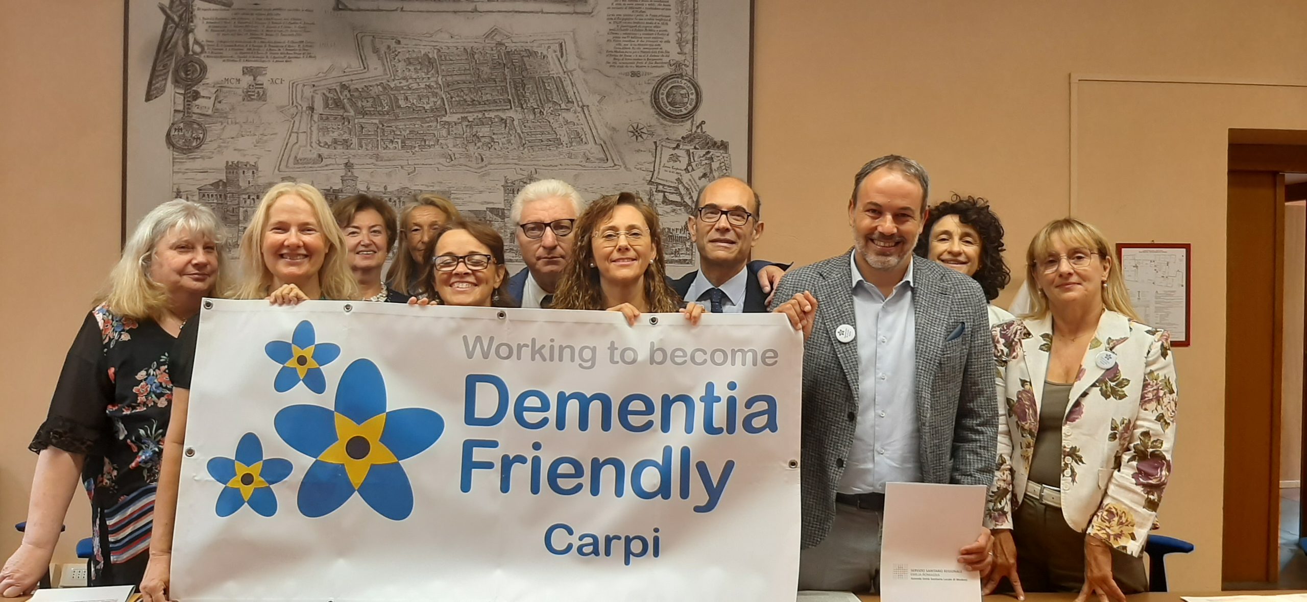 Carpi diventa “Città amica delle persone con demenza”