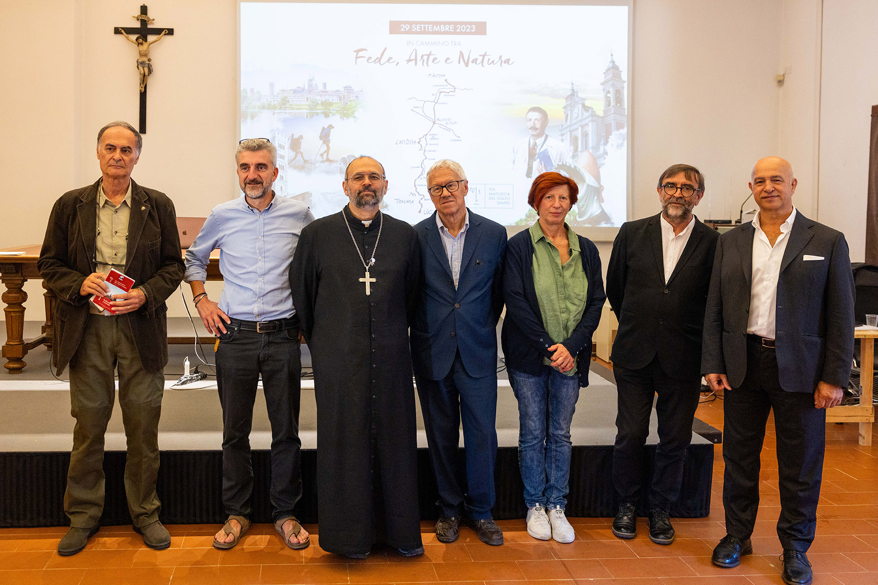 Presentata la Via Matildica del Volto Santo