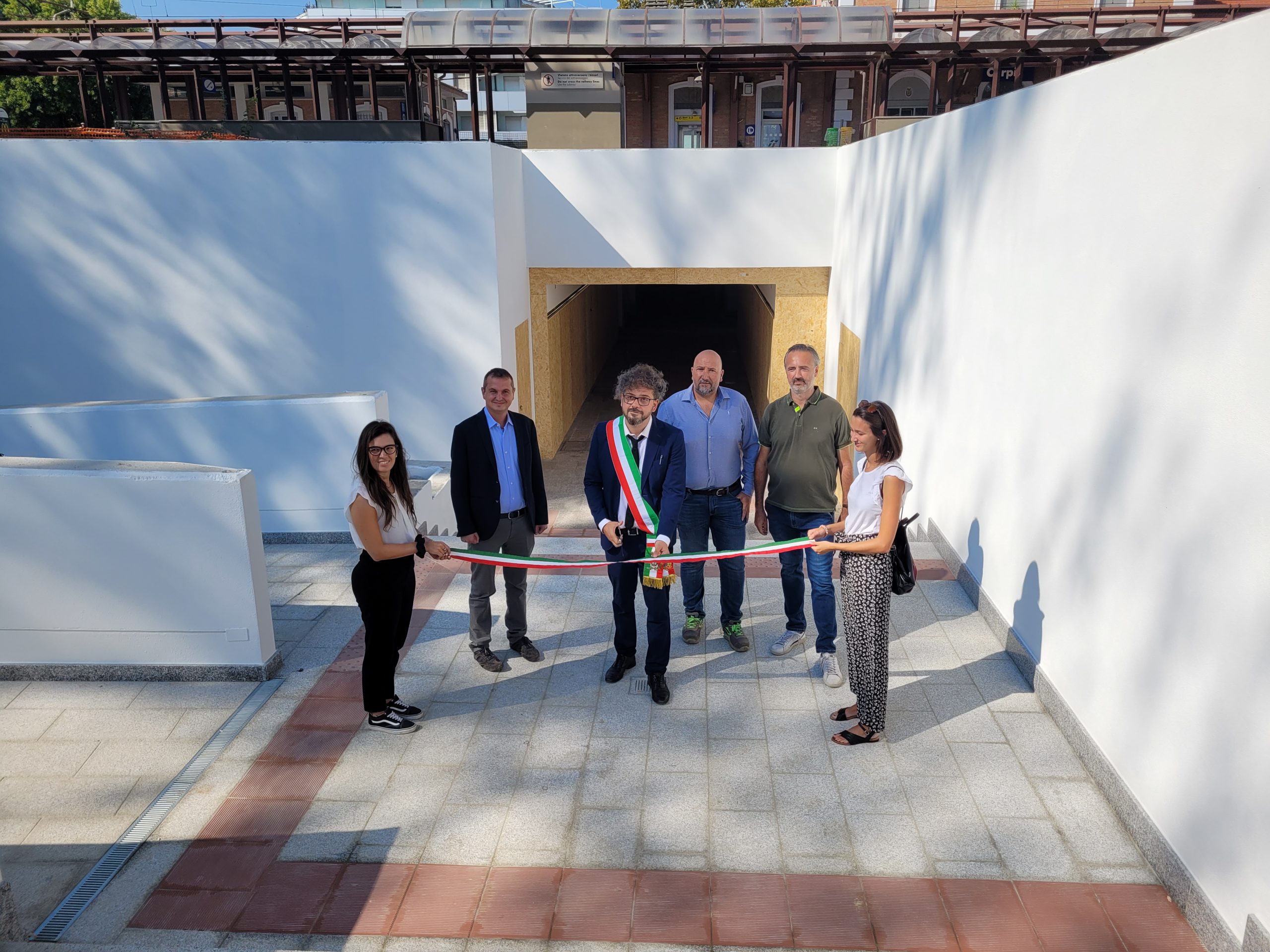 Inaugurato il sottopasso pedonale tra la stazione e l’Oltreferrovia