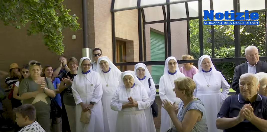 Le Suore Figlie della Madonna del Divino Amore si apprestano a lasciare Fossoli