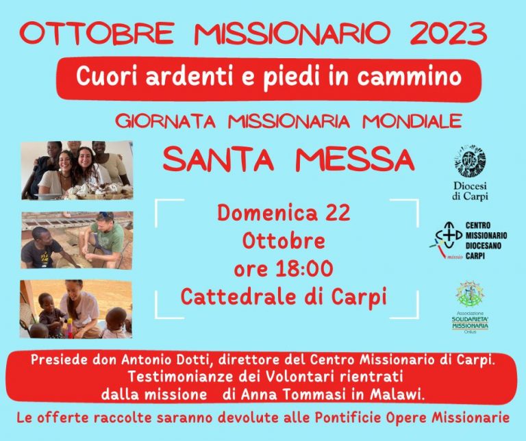 Giornata Missionaria Mondiale e Mercatino Missionario Notizie Di