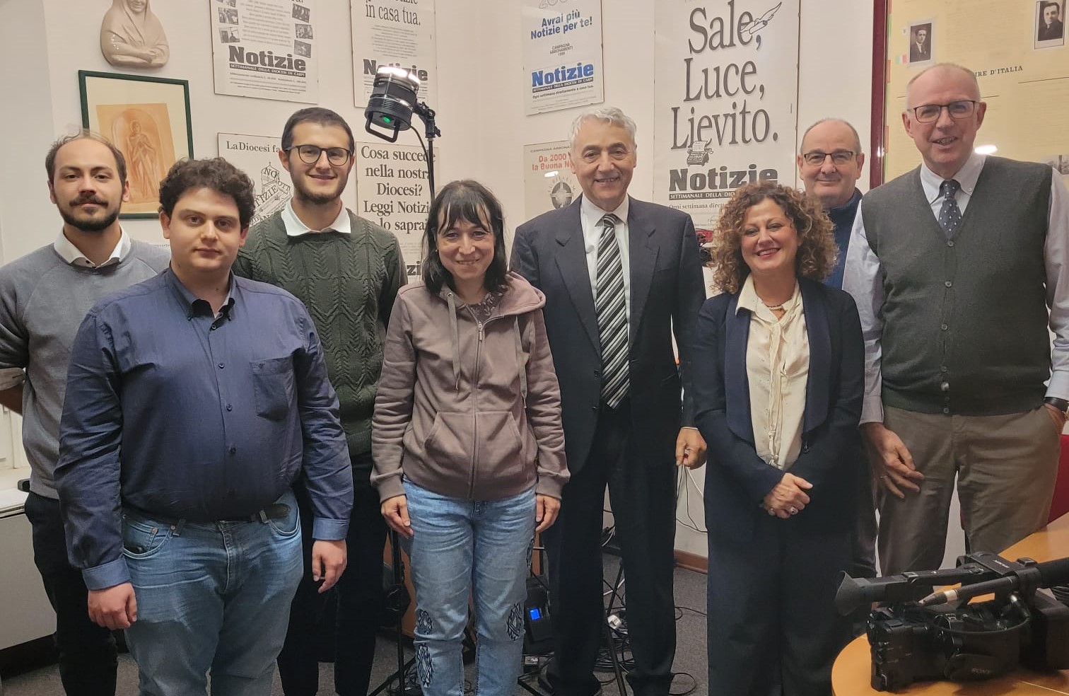 Incontro di Stefano Maria Paci, vaticanista di Sky, con Notizie