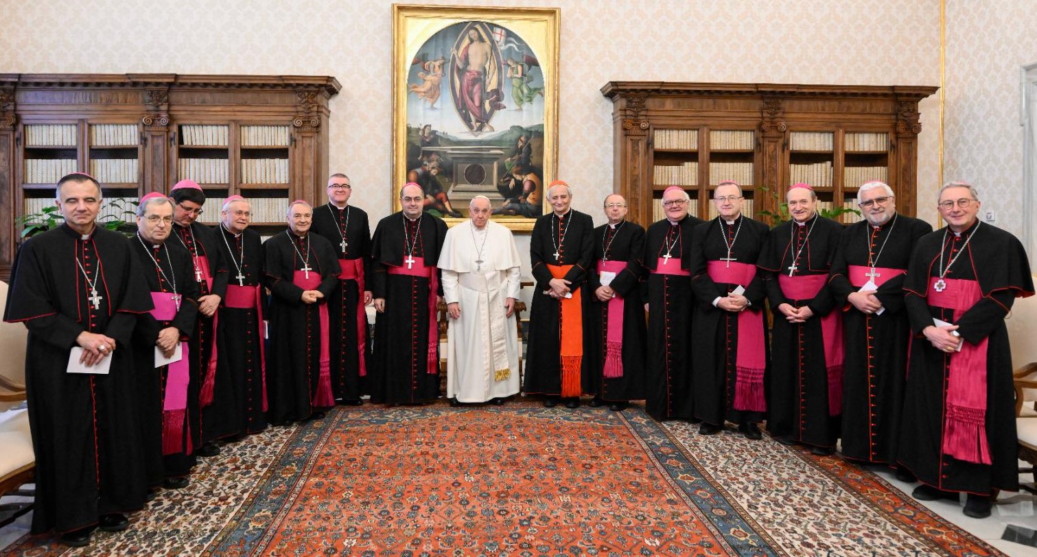 Vescovi dell’Emilia-Romagna, udienza privata con il Papa