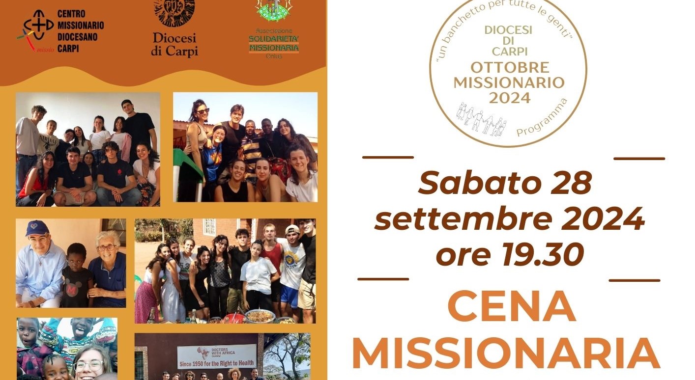 Cena missionaria diocesana in San Bernardino Realino