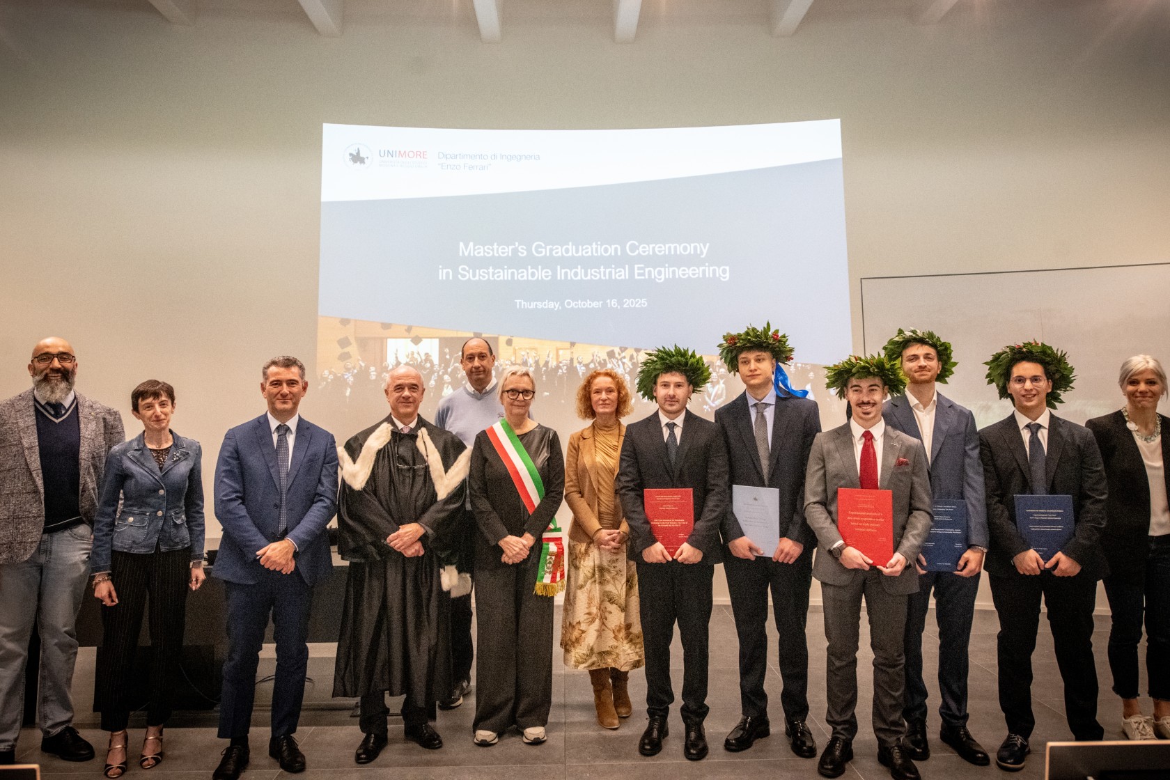 Prime lauree magistrali al Polo universitario di Carpi