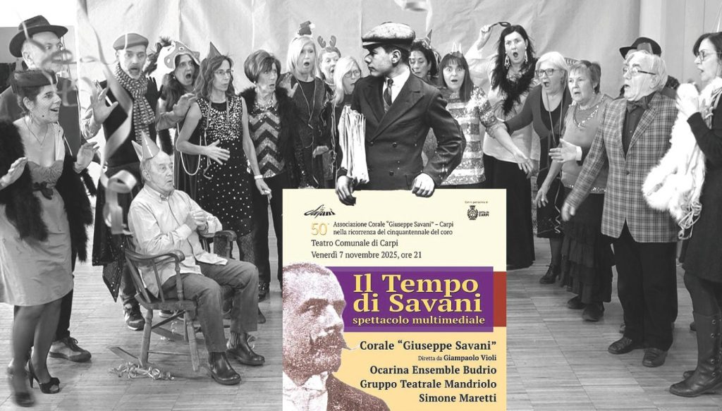 Cinquant'anni di voci che raccontano Carpi: la Corale Savani celebra con un viaggio nel tempo