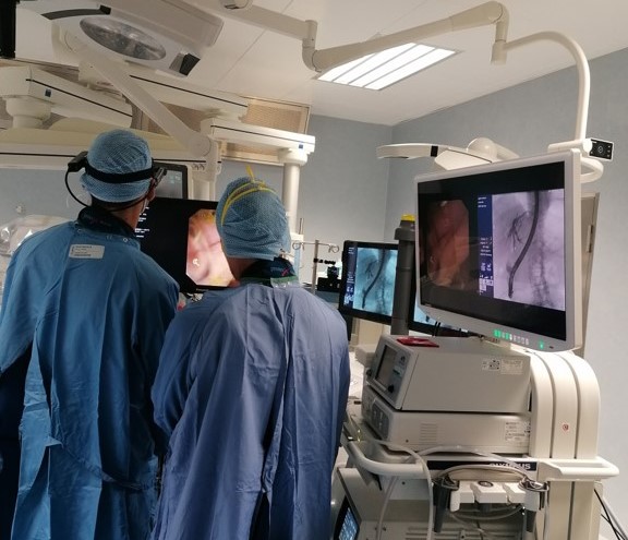 Gastroenterologia Ausl: tecnica mini-invasiva a elevata complessità su paziente fragile