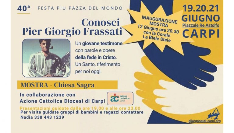 Conosci Pier Frassati una mostra nella chiesa della Sagra dal
